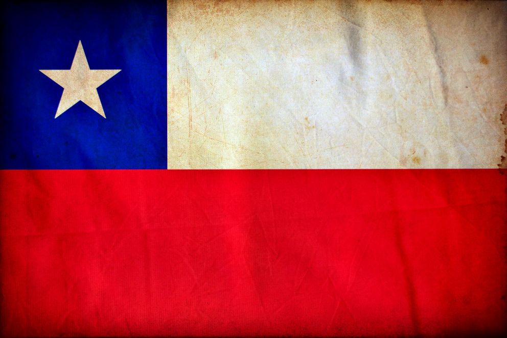 Chilenische Flagge (Foto: Colourbox)
