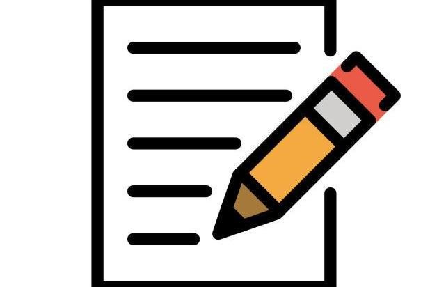 Abbildung eines Schriftstücks mit Stift (Grafik: Rana Cakir: Icon „memo“: CC-BY-SA 4.0; https://openmoji.org/data/color/svg/1F4DD.svg)